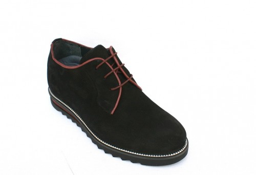 SSFT +6 veya +8 Cm Boy Uzatan Ayakkabı [siyah renk]