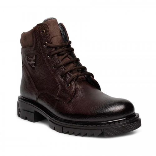 Faruk Engin Deri Bot 190 Cilt Kahve Tb Kaucuk + 8 cm.