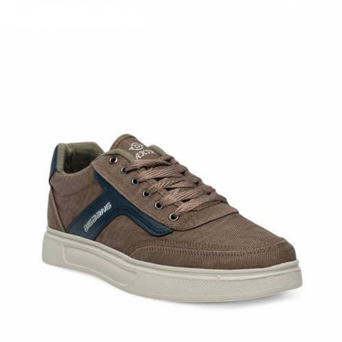 Dakırs 034 Erkek Keten Vizon Spor +6 Cm
