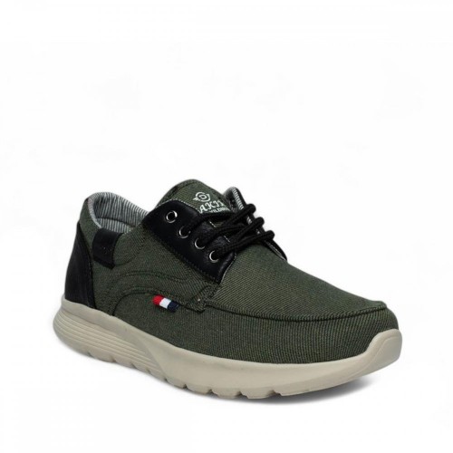 Dakirs 20 Erkek Keten Yeşil Spor +6 Cm