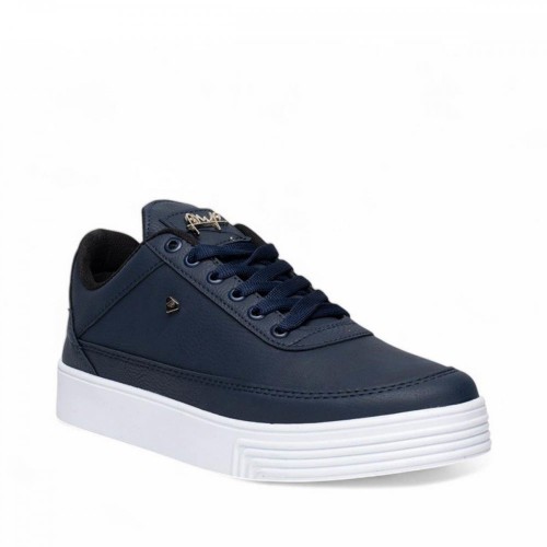 Filling Polo 011 Erkek Cilt Düz Laci Beyaz Spor +6 Cm