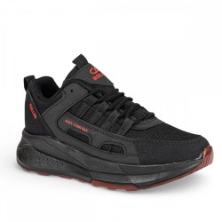 Roller 2025 Erkek Anorak Siyah Kırmızı Ayakkabı +8 Cm 1
