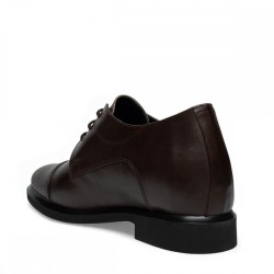 FEMK #2 MAT KAHVE DERİ BOY UZATAN AYAKKABI +8 CM 3