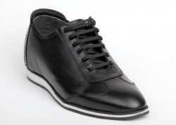 MDB +7 cm Boy Uzatan Ayakkabı [siyah mat deri ] 1
