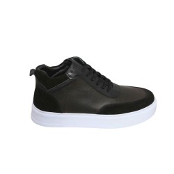 Faruk Engin 8010 Erkek Siyah Beyaz Spor +7.5 Cm 3