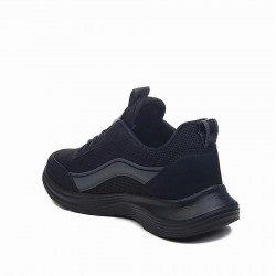 Ginnex Siyah Füme +6 Cm Boy Uzatan Spor Ayakkabı 3