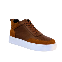 Faruk Engin 8010 Erkek Açık Kahve Spor +7.5 Cm 1