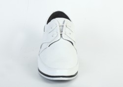 BBT +5 Veya +7 Cm Boy Uzatan Ayakkabı [beyaz deri] 3