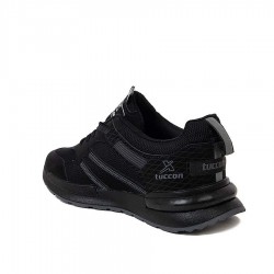 Tuccon Anorak Siyah +6 Cm Boy Uzatan Spor Ayakkabı 3