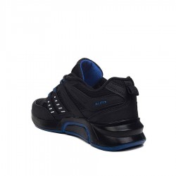 Wanderfull Siyah Saks +6 Cm Boy Uzatan Spor Ayakkabı 3