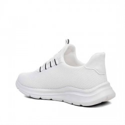 Acropol Beyaz +5 Cm Boy Uzatan Spor Ayakkabı 3