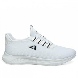 Acropol 127 Erkek Anorak Beyaz Siyah +6 Cm Spor Ayakkabı 3