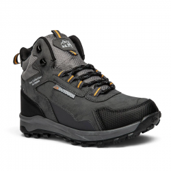 Lambirlent Erkek Trekking Bot 1250-3 Cilt Denye Füme Siyah Sarı +8 1