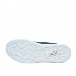 Carrano 1155 Erkek Keten Lacivert Beyaz Spor +6 Cm 4