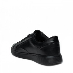 Carrano 1430 Erkek Cilt Siyah Siyah Spor +6 Cm 3