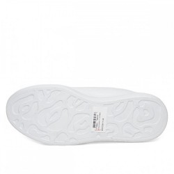Comfort 111 Beyaz +6 Cm Boy Uzatan Ayakkabı 4