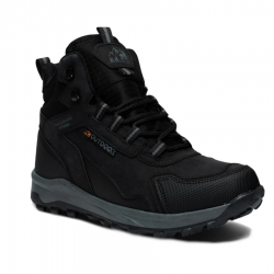 Lambirlent Erkek Trekking Bot 1250-1 Cilt Denye Siyah Füme +8 1