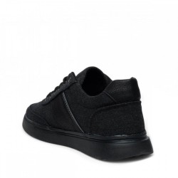 Dakirs 105 Erkek Keten Siyah Siyah Spor +6 Cm 3