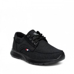 Dakirs 20 Erkek Keten Siyah Siyah Spor +6 Cm 1