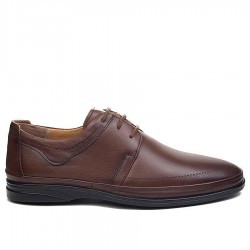 FE 650-4 Deri Taba +6 Cm Boy Uzatan Ayakkabı 2