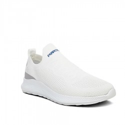 Ferrossa 041 Erkek Triko Beyaz Spor Ayakkabı +6 Cm 1
