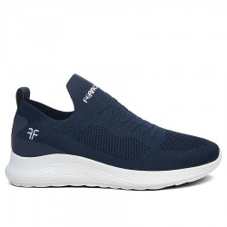 Ferrossa 041 Erkek Triko Lacivert Spor Ayakkabı +6 Cm 2