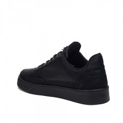 Filling Polo 002 Erkek Cilt Düz Siyah Siyah Spor +6 Cm 3