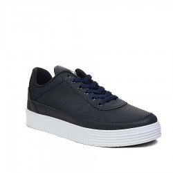 Filling Polo 002 Erkek Cilt Düz Laci Beyaz Spor +6 Cm 1