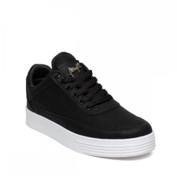 Filling Polo 002 Siyah Beyaz +6 Cm Boy Uzatan Ayakkabı 1