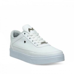 Filling Polo 011 Erkek Cilt Düz Beyaz +6 Cm 1