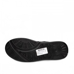 Flet 319 Kadın Siyah Beyaz Spor +7 Cm 4
