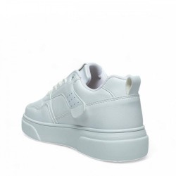 Jack Lion X30 Erkek Cilt Beyaz Spor Ayakkabı +6 Cm 3