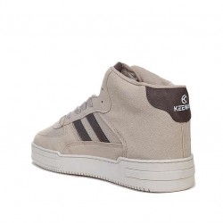 Keeway Basket Bej +6.5 Cm Boy Uzatan Ayakkabı 3