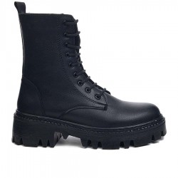 Şanzelize K-72 Kadın Siyah Bot +7 Cm 2