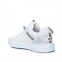 Tuccon Beyaz Krem +6 Cm Boy Uzatan Spor Ayakkabı 3