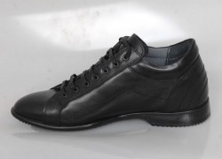 KDS + 7 Cm Boy Uzatan Erkek Ayakkabısı [ siyah mat deri ] 3
