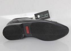 KDS + 7 Cm Boy Uzatan Erkek Ayakkabısı [ siyah mat deri ] 5