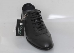 MDS Siyah +7 Cm Boy Uzatan Erkek Ayakkabısı [ siyah mat deri ] 2