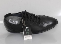 MDS Siyah +7 Cm Boy Uzatan Erkek Ayakkabısı [ siyah mat deri ] 4