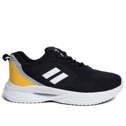 Walking 1203 Erkek Anorak Siyah Sarı Beyaz +6 Cm 2