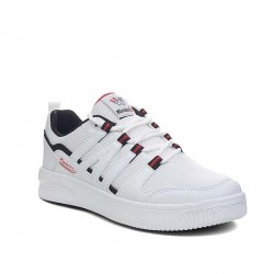 Wanderfull Beyaz +6 Cm Boy Uzatan Spor Ayakkabı 1