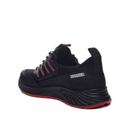 Wanderfull 4213 Erkek Triko Siyah Kırmızı +6 Cm 3
